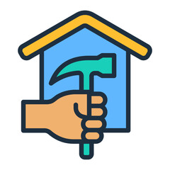 Poster - Home Repair Icon