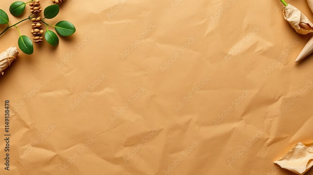 Recycled paper texture with natural fibers and rough surface for eco ...