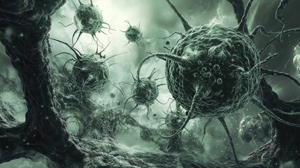 an artistâ€™s impression of viruses reshaping into molecular tools, viruses, biotechnology transform