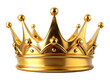 © efuture studio - golden crown isolated on white