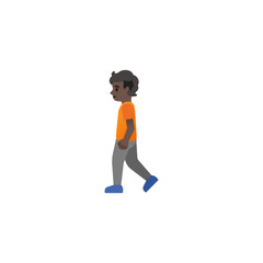 Poster - Walking Person Emoji (Male)