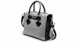 © PNG - Timeless Houndstooth Ladies Handbag on white background.PNG