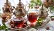 © Alpha - Sweet Dates and Aromatic Tea in Elegant Tea Set