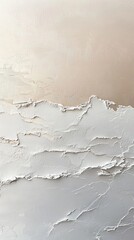 Sticker - Abstract Textured Painting in Neutral Tones