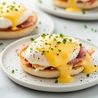 © ArpPSIqee - A classic eggs Benedict with poached eggs, Canadian bacon, and hollandaise sauce