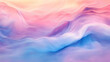 © Michel - Abstract background with soft, flowing waves of pastel pink, blue, and lavender, creating a tranquil and serene atmosphere with gentle gradients