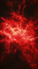 Wall Mural - red nebula space background. space background. ultra realistic. photorealistic