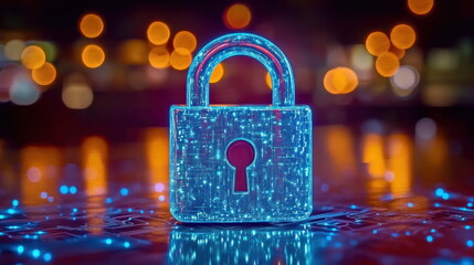 Poster - Digital Security Lock
