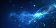 © StephanK - Blue Dark Technological Background With White Line Design And Glowing Elements, Red Orange Style Arrow And Dark Red Background, Futuristic Tech Style, Digital Background.