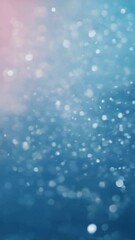 Wall Mural - A luxurious gradient of light blue fading into white, with floating bokeh lights that gently flicker like stars, 4k High-Quality Wallpaper Background Animation Video