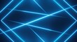 © Mahbub - Intersecting Blue Neon Lines