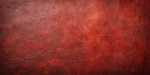 Aufkleber - Deep Red Textured Leather Background for Design Projects