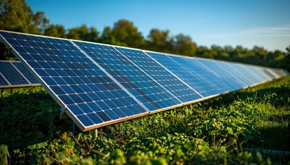 Vast Field of Next Generation Solar Panels