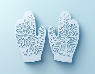 Poster - Winter Mittens