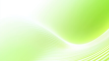 Wall Mural - Light green curved stripes abstract background