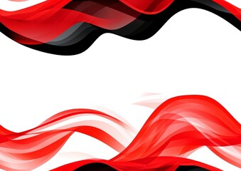 Wall Mural - minimal photostock of a abstract red line and black background for business card, cover, banner, fly