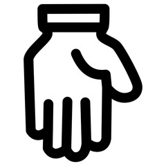Wall Mural - minimalist black and white icon of a hand facing downward against a transparent background, emphasiz