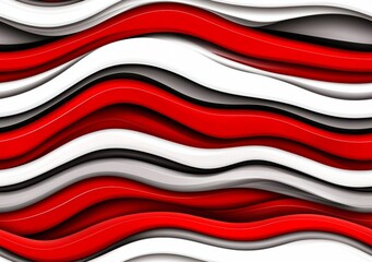 Wall Mural - minimal photostock of a abstract red white gray overlap design modern background vector illustration