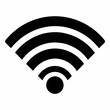 © Parvin - WiFi Black Silhouette Vector Design