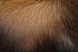 © Marina Demidiuk - Brown and beige animal fur texture. Closeup of animal hair skin textured background showing detailed fluffy surface for natural pattern design. Modern abstract short wool furry material, soft shaggy