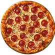 © masmino - pizza on white background