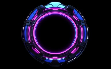 Wall Mural - glowing lights