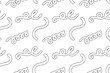 © Alice_Fame - Seamless black and white pattern featuring abstract swirls, loops, and curved lines, ideal for coloring pages and crafts.