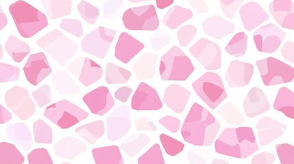 Abstract pastel pink mosaic pattern.