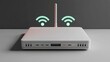 © Dola - Wi-Fi router with poor connection.