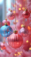 Poster - christmas tree decorations