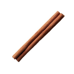 Cinnamon sticks transparent background culinary delight food minimalist style close-up view natural flavor