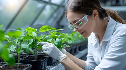 Aufkleber - Sustainable Smart Greenhouse for Automated Plant Cultivation Innovative Technology for Efficient and Eco Friendly Indoor Agriculture
