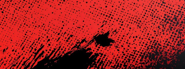 Poster - Red and black abstract grunge.