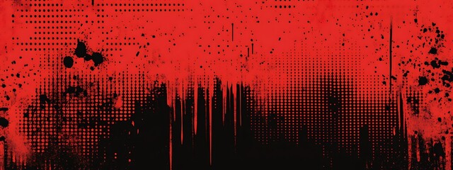 Poster - Abstract red texture.