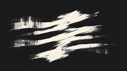 Poster - Brush stroke texture.