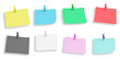 © jittawit.21 - Adhesive Notes. Pinned note png on transparent background. Photo of a beautiful blank post it note