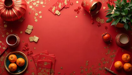 Wall Mural - Here are some different styles of flat lay photography that can be used.