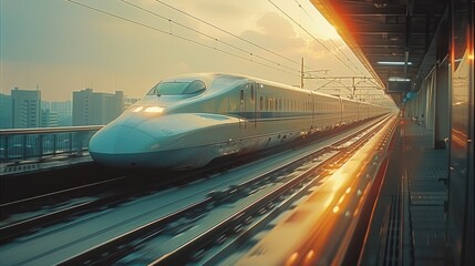 Aufkleber - Supersonic train.