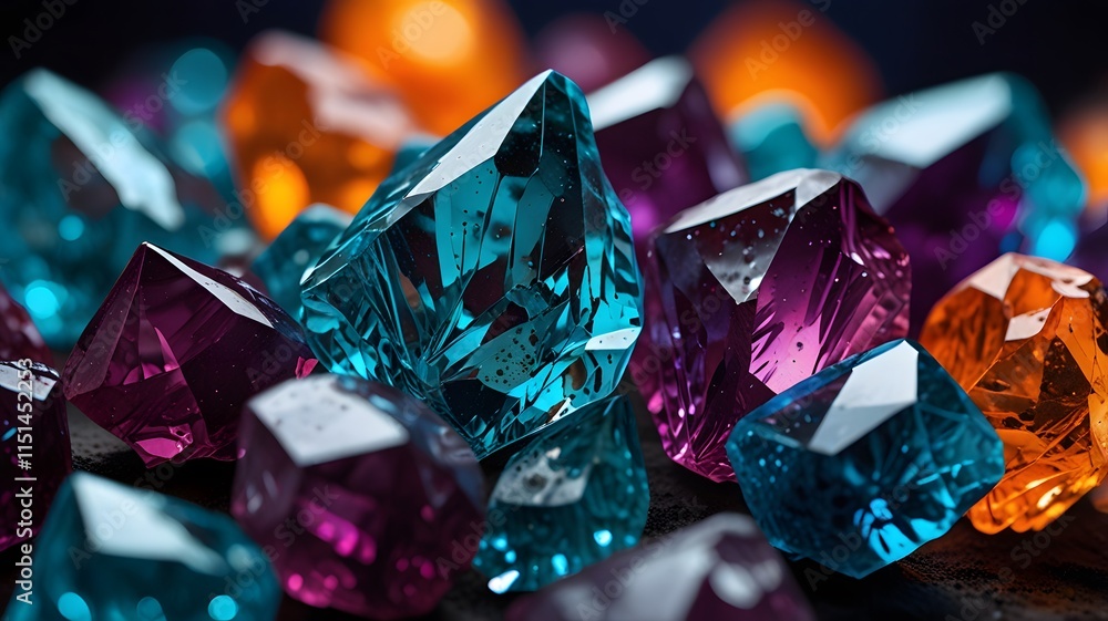 diamond background images Created with Generative AI technology Stock ...