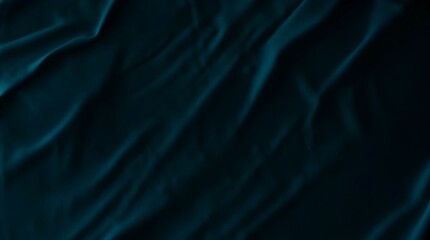 Fototapete - An abstract background with flowing, curved lines of light green and teal against a darker teal or blue backdrop, creating a sense of movement and depth.