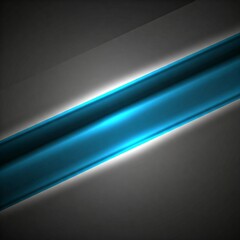 Poster - abstract blue background