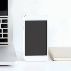 Wall Mural - White Tablet Mockup Product Photo