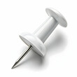 © muhammad - A drawing pin is a small, sharp fastener used to attach papers to surfaces