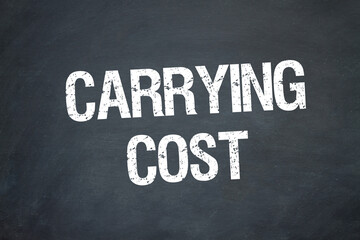 Canvas Print - Carrying Cost	
