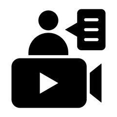 Poster - Video Pitch Icon