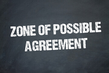 Sticker - Zone of Possible Agreement	
