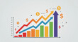 © sandal - Financial Growth Chart Upward Trend Investment Success Business Profits
