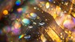© Pixcellence - A mesmerizing display of water droplets, reflecting light and color. A captivating macro view of nature's artistry.