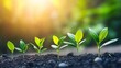 © Pixcellence - Growth of Plants in Nature: Symbol of Hope and Renewal