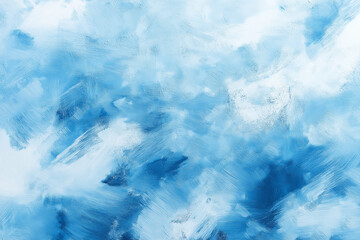 Wall Mural - blue painted texture. toned concrete wall background. decorative plaster. light blue abstract backgr